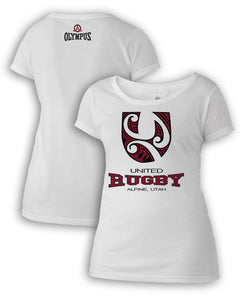 United Rugby Sublimated Women's Fan Shirt#243UR - Olympus Rugby