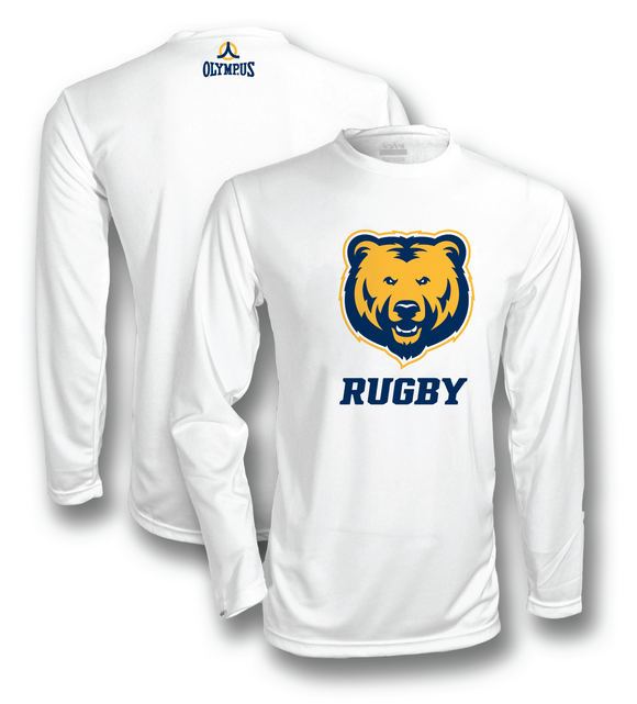 UNC Rugby VDRY™ Long Sleeve Golden Bears Team Shirt #1600L-unc - Olympus Rugby
